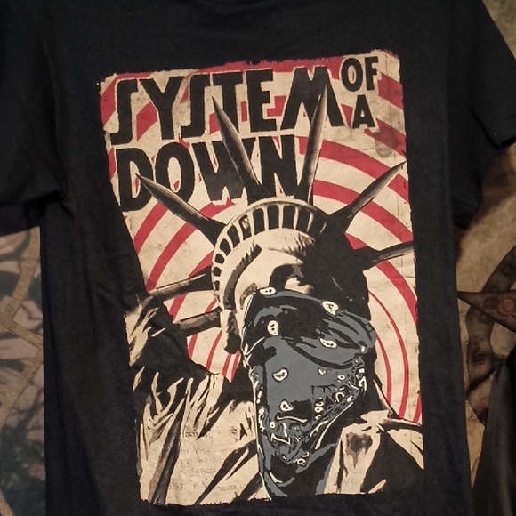System of a Down Liberty Graphic Tee - Black - Picture 4 of 5